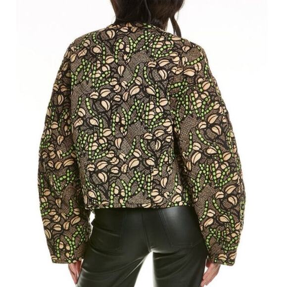 A.L.C.  Women's Oversized One Button Emory Quilted Jacket Multi Size Medium NWT - Picture 2 of 10